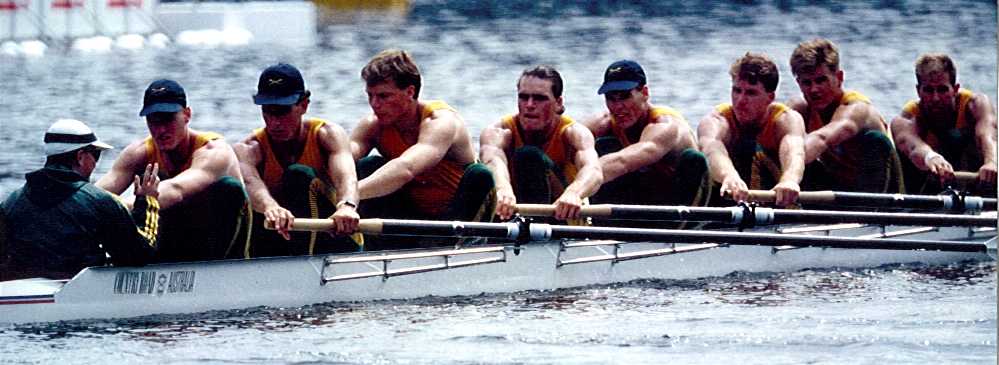 Dr. Hooper and The Australian Rowing Team