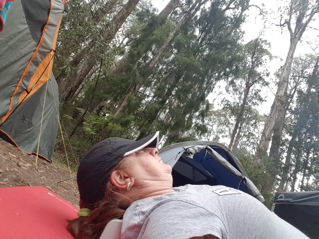 V Malins - camping with denneroll